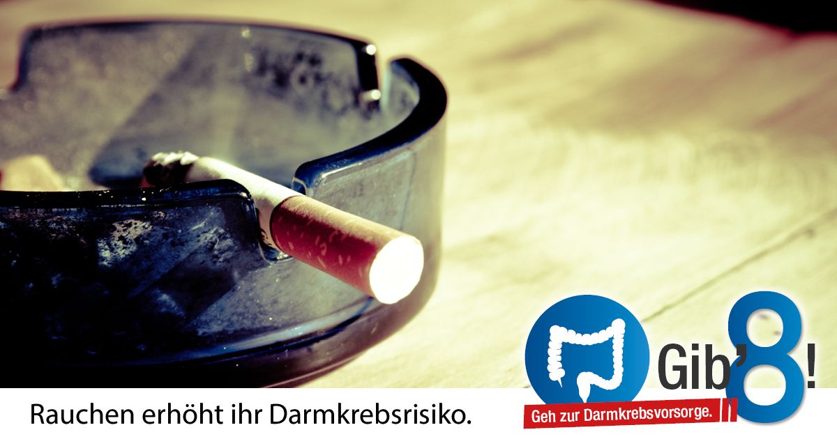 Rauchen - Darmkrebsrisiko