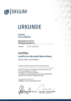 Zertifikat Ultraschall Weiterbildung Zertifikat Ultraschall Weiterbildung
